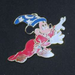 Sorcerer's Apprentice Mickey Casting Spell To The Right