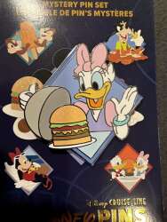 Daisy eating a burger