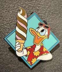 Donald eating soft serve