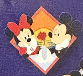 Mickey & Minnie eating