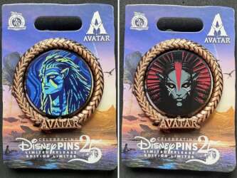 Avatar Fire and Ash Spinner Pin