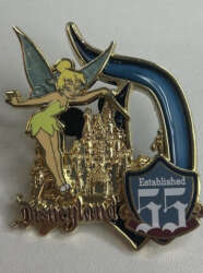 113173 - Tinkerbell with Gold Castle - Disneyland Resort alternate image