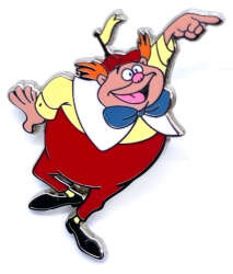 Tweedle Dee Jumping and Pointing