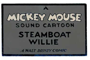 #1 - Steamboat Willie - Title Pin