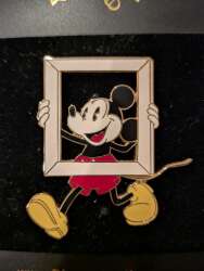 Mickey Mouse Holding Frame
