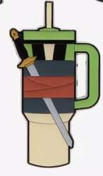 113324 - Hot Topic - Princess Water Bottle Blind Box - Mulan Loungefly Princess Water Bottle - Loungefly alternate image