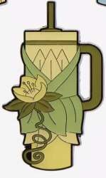 113326 - Hot Topic - Princess Water Bottle Blind Box - Tiana Loungefly Princess Water Bottle - Loungefly alternate image