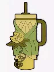 Tiana Loungefly Princess Water Bottle