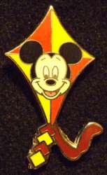 17626 - DLR Cast Lanyard 2.5 - Character Kites - Mickey Mouse - Disneyland Resort alternate image