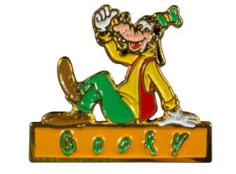 Goofy on Orange Platform