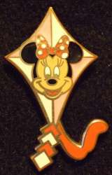 17627 - DLR Cast Lanyard 2.5 - Character Kites - Minnie Mouse - Disneyland Resort alternate image