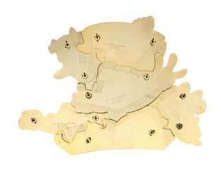 113403 - Grand Opening - Bon Voyage - Framed Pin Set Puzzle - Mickey, Minnie, Donald, Goofy, Pluto, Chip 'n' Dale, Huey, Dewey and Louie - Tokyo Disneyland Resort alternate image