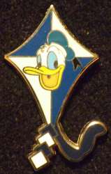 17628 - DLR Cast Lanyard 2.5 - Character Kites - Donald Duck - Disneyland Resort alternate image