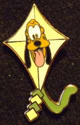 17631 - DLR Cast Lanyard 2.5 - Character Kites - Pluto - Disneyland Resort alternate image