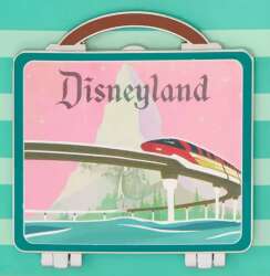 Disneyland Lunchbox - Matterhorn and Monorail cover
