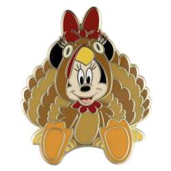 Minnie Dressed as A Turkey