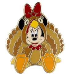 Minnie Dressed as A Turkey