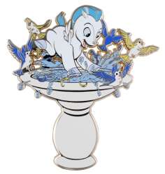 Disney Hercules Baby Pegasus with Birdbath Jumbo