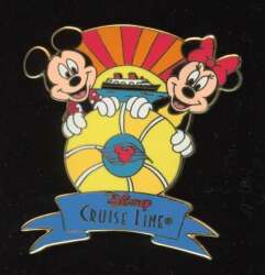 Mickey and Minnie with Innertube