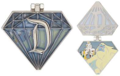 'Disneyland 60th Anniversary - Annual Passholder Hinged Diamond Collection - Matterhorn Yeti - DLR'
