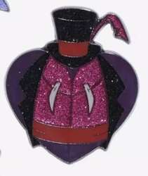 Dr. Facilier Glitter Heart