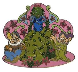 Snow White with Dopey and Happy