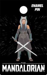 'Star Wars - Ashoka with crossed lightsabers - DLIC'