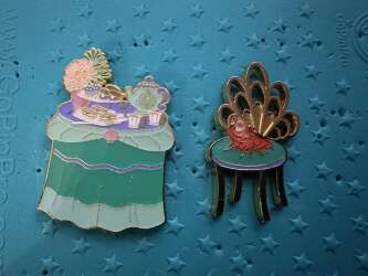 98359 - BoxLunch - Princess Sidekick Tea Party Blind Box - Little Mermaid Tea Party - Sebastian - Loungefly alternate image