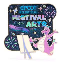 113610 - EPCOT International Festival of the Arts 2026 - Figment - with Easel - Walt Disney World alternate image