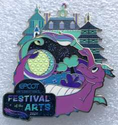 Figment with World Showcase Pavilions