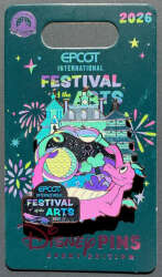 'EPCOT International Festival of the Arts 2026 - Figment with World Showcase Pavilions - WDW'