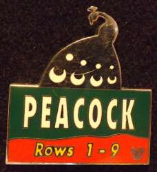 Click to view the Peacock (Rows 1-9) details