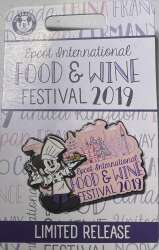 26825 - EPCOT International Food & Wine Festival 2019 - Mickey Mouse Logo - Walt Disney World alternate image