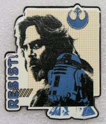 Luke Skywalker and R2-D2 - Star Wars Resist Lanyard Starter Set - Galaxy's Edge