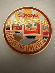 Red Car Trolley End of the Line 2025