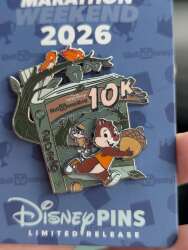Marathon Weekend 2026 - 10k Chip and Dale - Weekend Pin