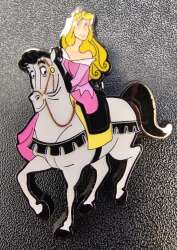 113729 - Princesses on Horses Mystery Collection - Aurora & Samson - Loungefly alternate image