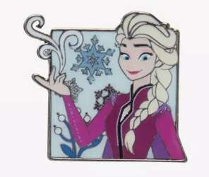 Elsa with snowflake