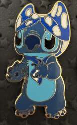 47624 - Stitch Wearing Bikini Top on Head alternate image