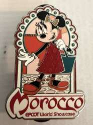 Mickey and Minnie Morocco Epcot Showcase- Minnie Only