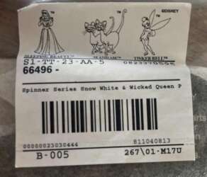 113830 - Princess Broken Mirror Spinner Series - Snow White Evil Queen - Disney Store US alternate image