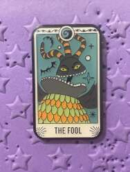 113871 - Hot Topic - The Nightmare Before Christmas Tarot Card Blind Box - Harlequin Demon - The Fool - Loungefly alternate image
