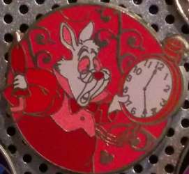 17037 - 2012 Hidden Mickey - Mad Tea Party - White Rabbit - Disneyland Resort alternate image