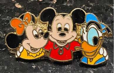 Mickey, Minnie, Donald Trio