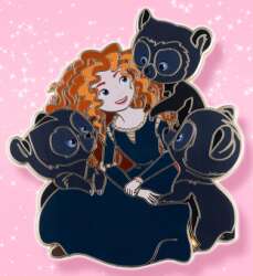 Brave Merida with Brother Bears