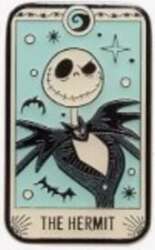 113948 - Hot Topic - The Nightmare Before Christmas Tarot Card Blind Box - Jack - The Hermit - Loungefly alternate image