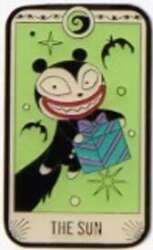 113949 - Hot Topic - The Nightmare Before Christmas Tarot Card Blind Box - Vampire Teddy - The Sun - Loungefly alternate image