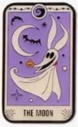 113950 - Hot Topic - The Nightmare Before Christmas Tarot Card Blind Box - Zero - The Moon - Loungefly alternate image