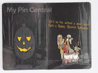 113952 - The Nightmare Before Christmas - Jack, Sally, Lock, Shock & Barrel Trick or Treating - Disney Store US alternate image