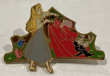 Briar Rose Dancing with Owl in Crown